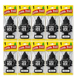 10 Little Trees Aromatizantes Cheirinho Carro Black Ice