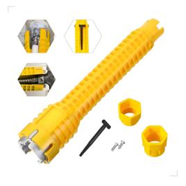 Chave Hidráulica 14 Em 1 Para Porcas Torneiras Pia Banheiro