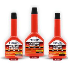Aditivo Hitech Kit 3 Octane Booster Para Combustível Gasolina 200ml Original