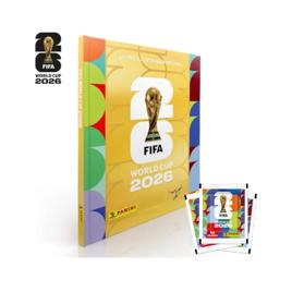 Álbum Copa Do Mundo 2026 Dourado Ouro Oficial + 70 Figurinhas