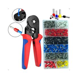 Alicate Crimpar Prensa Terminais 1200 Ilhós Tubular Cietec