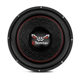 Alto Falante Subwoofer 12 Pol Bomber Bicho Papão 4+4 Ohms 600w Rms Bobina Dupla
