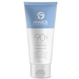 Anasol Protetor Solar Facial 60g Clareador Fps 90