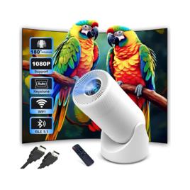 AOC Projetor Free3 Smart Android 11 4k Wifi Bluetooth Mini Projetor Home Theater Compatível Com Diversos Dispositivos