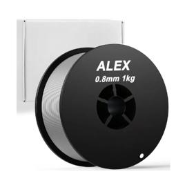 Arame Solda Mig / Mag Revestido Para Uso Sem Gás 0,8mm Gas Carretel 1 Kg