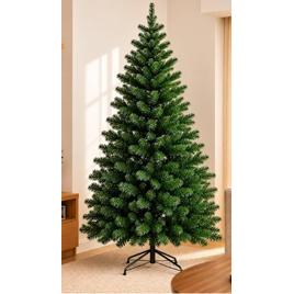 Árvore de Natal 1,80cm Pinheiro Verde Luxo 450 Galhos Cheia Pé de Ferro