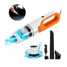 Aspirador De Pó Automotivo Portátil Potente 180w Com Filtro Hepa E Cabo De 4,0m