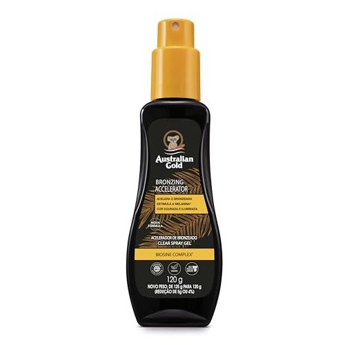 Australian Gold Acelerador de Bronzeado Clear Spray Gel 120g