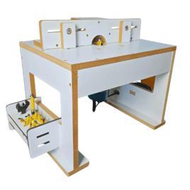 Bancada Para Tupia Laminadora Invertida Montada Marcenaria