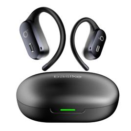 Basike Fone de Ouvido Bluetooth 5.4 TWS Esportivo, Som Hi-Fi Estéreo, ANC Cancelamento de Ruído & Modo Transparência,