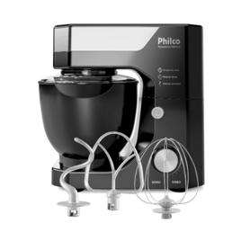 Batedeira Planetária Philco 900W 5L Preta 12 Velocidades Turbo PBP90A