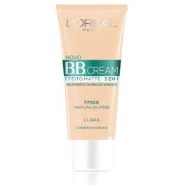 BB Cream Efeito Matte Cor Clara Fps50 L'Oréal Paris
