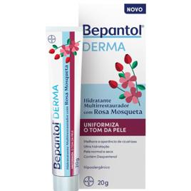 Bepantol Derma Rosa Mosqueta, Pele Normal a Seca, Hidratante Multirrestaurador Hipoalergênico, 20g