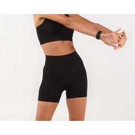 Short de academia sculp alta modelagem e compressão – preta | Body Work