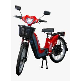 Bicicleta Elétrica Bike 500w 48v 12ah Wehawk Pré Montada Vermelho