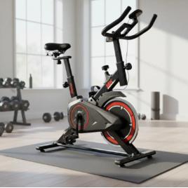 Bicicleta Ergométrica Spinning Fitness Bike Cardio Mkfit Pro Preto