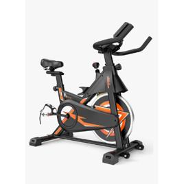 Bicicleta Spinning Ergométrica 13kg Mecânica com Monitor de Velocidade, Suporta até 120kg