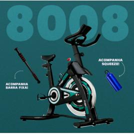 Bicicleta Spinning Ergométrica Profissional Mecânica Robusta Inércia De 15Kg Suporta Até 150kg