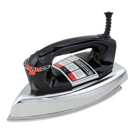 BLACK+DECKER Ferro de Passar Roupa a Seco VFA1110TM2 1100W Preto 110V