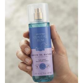 Body Splash Desodorante Colônia Cuide-se Bem Show de Banho 200ml