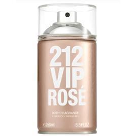 Body Spray Carolina Herrera 212 Vip Rosé Feminino 250ml - Body Splash de longa fixação