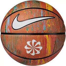 BOLA DE BASQUETE EVERYDAY PLAYGROUND 8P NEXT NATURE DEFLATED MULTI/AMBER/BLACK/WHITE
