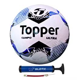 Bola de Futebol de Campo Topper Ultra Dupla Colagem + Bomba
