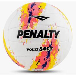 Bola de Volei Soft Xxiii Penalty Cor Branco -Rosa -Amarelo