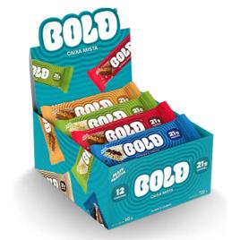 Bold Barra De Proteína 60g Caixa Mista 12 Un 21g de Proteína Sabores Variados