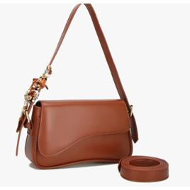 Bolsa Feminina Baguete Transversal Tiracolo Pequena Festa