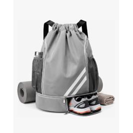 Bolsa Mochila Esportiva Zíper Saco Divisórias Costas Passeio