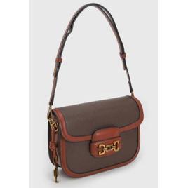 Bolsa Tiracolo Santa Lolla Alça Ajustável Marrom