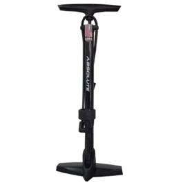 Bomba De Ar Encher Pneu Bicicleta Absolute Nero Com Manômetro Oficina Mtb