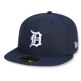 Boné New Era 59FIFTY Detroit Tigers MLB Fechado - Marinho