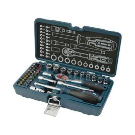 Jogo de Soquetes Bosch 1/4" 35 Unidades