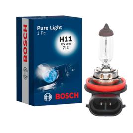 Lâmpada de Farol Bosch H11 Bosch Pure Light - 12V 55W