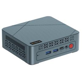 BOSGAME Mini PC E3 Neo, Intel Alder Lake N95 (Até 3.4GHz), 16GB RAM DDR4, 512GB SSD NVMe, Windows 11 Pro, LAN 2.5G, 3 Monitores 4K, WiFi 5
