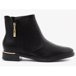 Bota Feminina Vizzano Cano Curto Confortável Salto Baixo