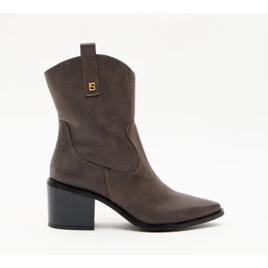 Bota Western Salto Bloco Lança Perfume