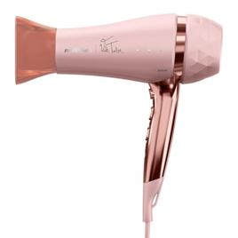 Britânia Secador de Cabelo Íon Tourmaline Rosa 2100W Bivolt com Difusor e Concentrador Viih Tube BSC21A Plástico Abs