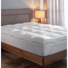 Buddemeyer Pillow Top Queen Vision Fill Gold 100% Algodão Acetinado Branco