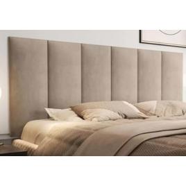 Cabeceira Cama Box Casal 140x45 Bege Ane