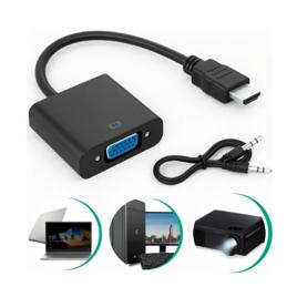 Cabo Conversor Adaptador Hdmi Para Vga