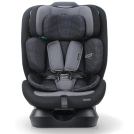 Cadeirinha Infantil para Carro Omni 0-36Kg (40-150cm) Preto e Cinza Multikids - BB712