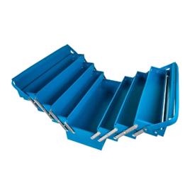Caixa De Ferramentas Sanfonada Tramontina 7 Gavetas Azul