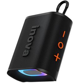 Caixa de Som Inova Go-4 Pro, 12h de Reprodução, IP67, RGB