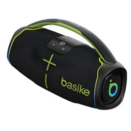 Caixa De Som Portátil Basike 60W Bluetooth Subwoofer Ipx6 Tws Com Rgb