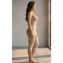 Calça Cinta Modeladora Pos Cirurgica Fechado Abaixo Joelho