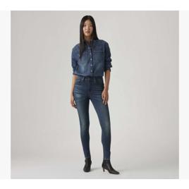 Calça Jeans Levis 721 High Rise Skinny Escura 188820868