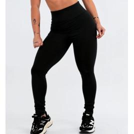 Calça Legging Leg Zero Transparência Cintura Alta Academia